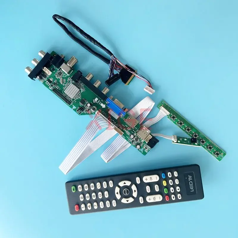 Для LP133WD1 LP133WD2 плата драйвера контроллера LVDS 40-контактный 2AV + USB + DMMI + VGA 13,3 "комплект цифрового сигнала DVB монитор для ноутбука 1600*900
Для LP133WD1 LP133WD2 плата драйвера контроллера LVDS 40-контактный 2AV + USB + DMMI + VGA 13,3 "комплект цифрового сигнала DVB монитор для ноутбука 1600*900