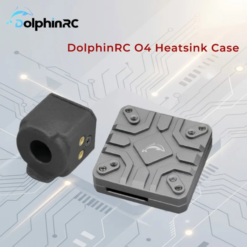 DolphinRC Aluminum Heat Sink Case For DJI O4 Air Unit Lens Cover Modification Parts Image Transmission Heating Dissipation FPV
DolphinRC Aluminum Heat Sink Case For DJI O4 Air Unit Lens Cover Modification Parts Image Transmission Heating Dissipation FPV