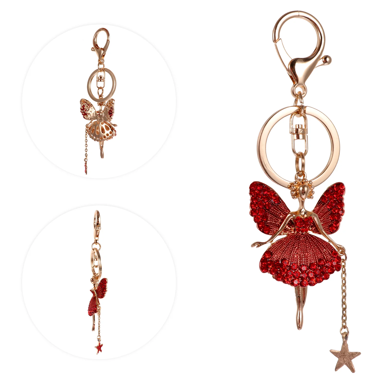 Decoration Key Chain of The Lid Exquisite Keyring Flower Fairy Pendant Accessories
Decoration Key Chain of The Lid Exquisite Keyring Flower Fairy Pendant Accessories