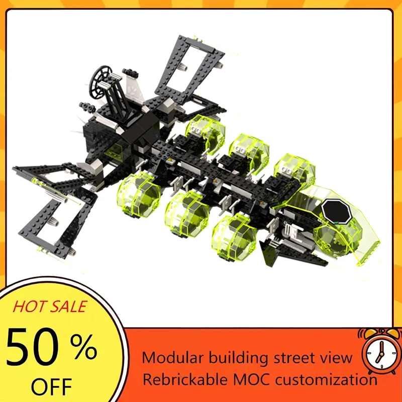 470PCS Popular Space War Movie Model MOC Building Bricks Spaceship Modular Technology Gifts Holiday Assemble Children Toy Suit
470PCS Popular Space War Movie Model MOC Building Bricks Spaceship Modular Technology Gifts Holiday Assemble Children Toy Suit
