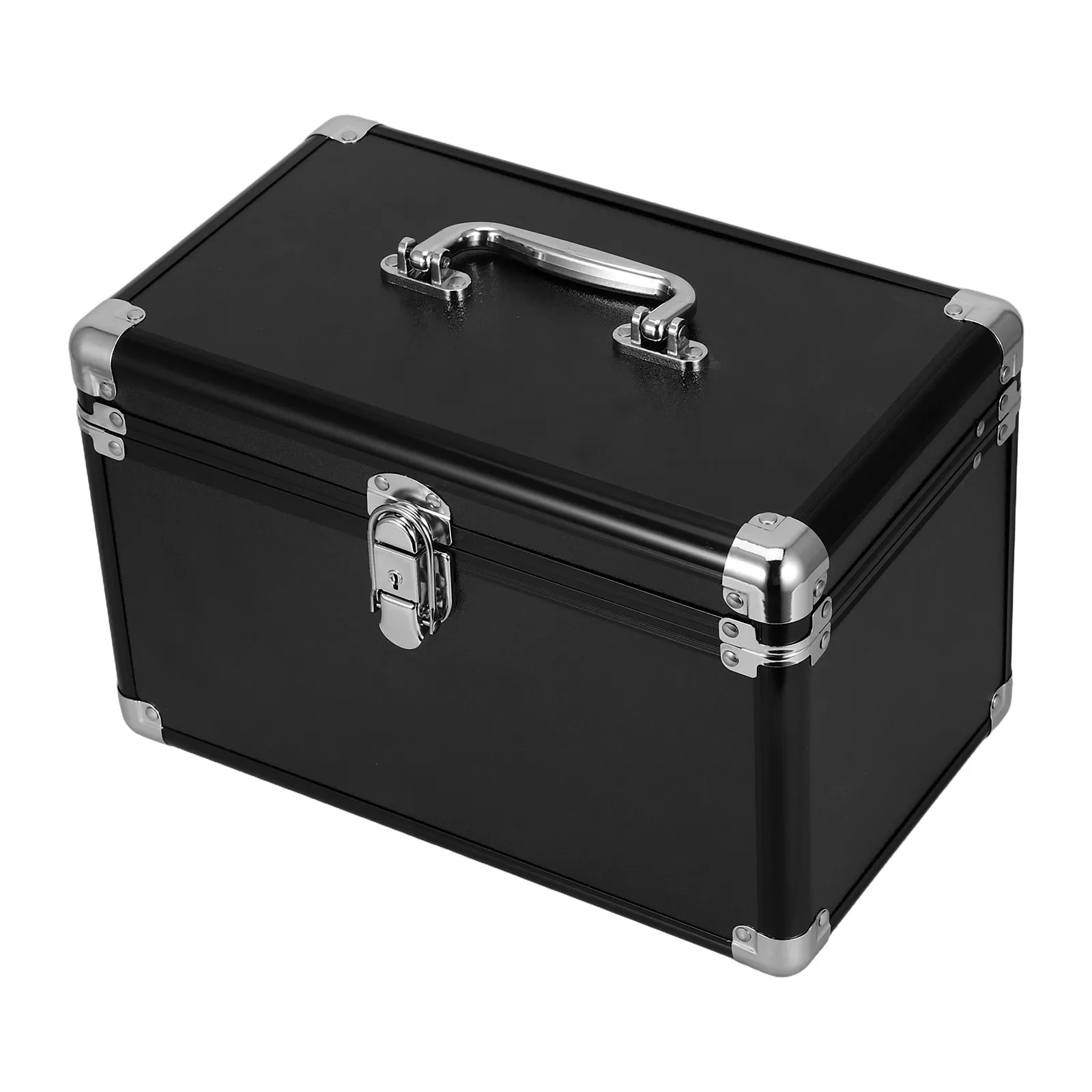 2-Layer Aluminum Alloy Tool Box Portable Storage Case Ergonomic Handle Workshop Organization DIY Organizer Utility Bin
2-Layer Aluminum Alloy Tool Box Portable Storage Case Ergonomic Handle Workshop Organization DIY Organizer Utility Bin