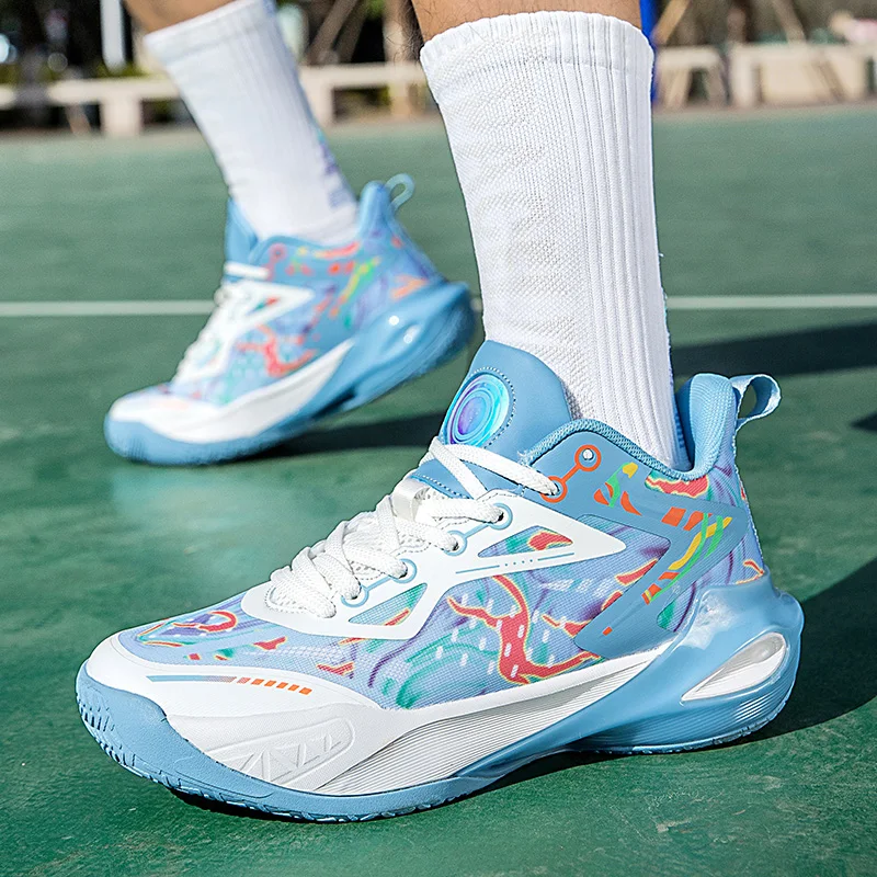 Men Basketball Shoes Sports Shoes Outdoor Unisex Running Breathable Athletic Unisex Light Trainer Women High Quality Sneakers
Men Basketball Shoes Sports Shoes Outdoor Unisex Running Breathable Athletic Unisex Light Trainer Women High Quality Sneakers