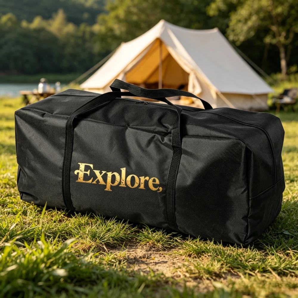 Heavy Duty 600D Oxford Waterproof Storage Bag Portable Camping Tent Fishing Travel Duffle Bag With Thick Handle
Heavy Duty 600D Oxford Waterproof Storage Bag Portable Camping Tent Fishing Travel Duffle Bag With Thick Handle