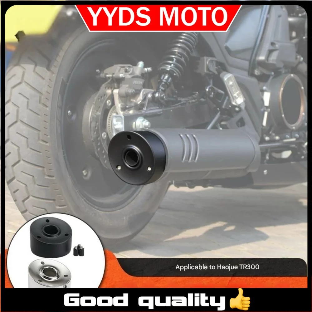 【Good quality】For Haojue TR300 custom blackened exhaust pipe cover exhaust decorative head
【Good quality】For Haojue TR300 custom blackened exhaust pipe cover exhaust decorative head
