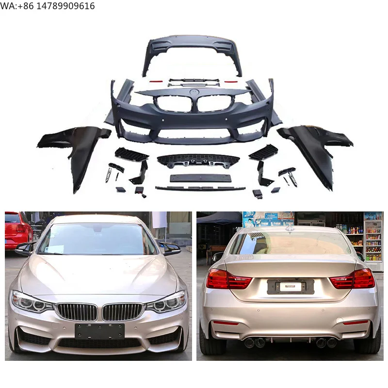 2012-2018 F36 For 4 Series Car Modification Upgrade M4 Front & Rear Bumpers With Fog Light Cut-Outs Bolt-On Body KitBody Kit Fu
2012-2018 F36 For 4 Series Car Modification Upgrade M4 Front & Rear Bumpers With Fog Light Cut-Outs Bolt-On Body KitBody Kit Fu