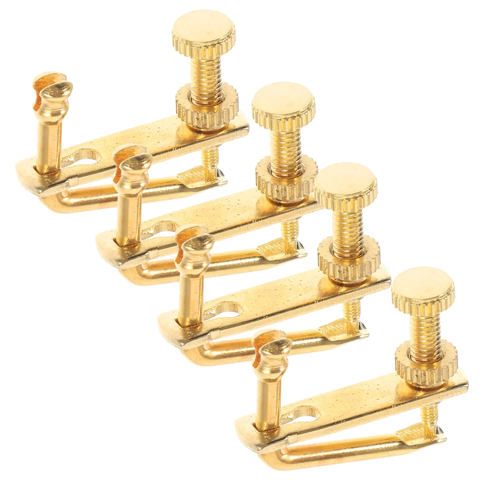 4pcs Fine Tuners for 4/4 3/4 Violins Alloy Metal Keys Tuning Tools Accessories Sticker Adjuster Outdoor
4pcs Fine Tuners for 4/4 3/4 Violins Alloy Metal Keys Tuning Tools Accessories Sticker Adjuster Outdoor