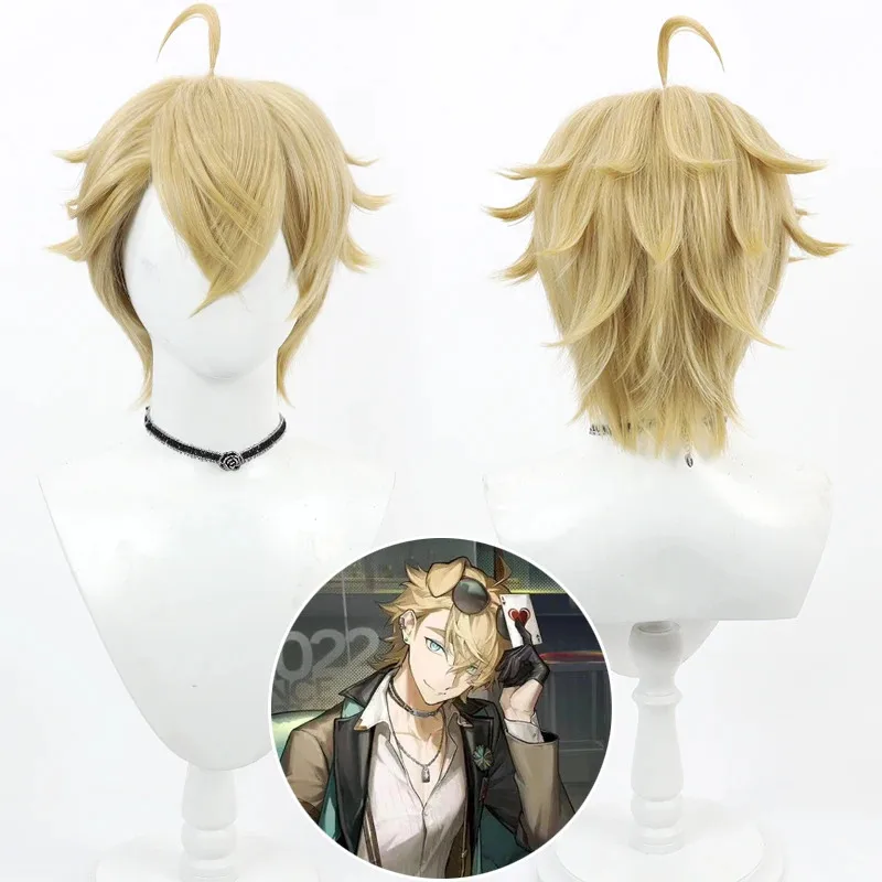 qq28LQArknights Tequila Cosplay Wig Short Yellow Heat Resistant Synthetic Hair Halloween Party Role Play Carnival
qq28LQArknights Tequila Cosplay Wig Short Yellow Heat Resistant Synthetic Hair Halloween Party Role Play Carnival