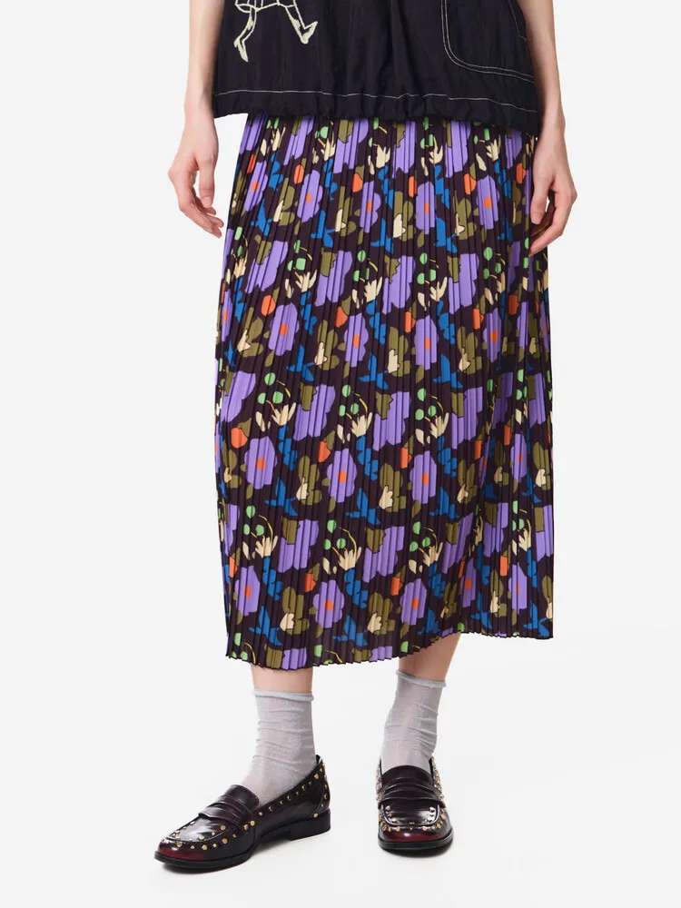 MOVEUP Casual Half Skirt 2026 Summer New Elastic Waist Contrasting Color Flower Print Pleated Over Knee Half Skirt 3ELX20606
MOVEUP Casual Half Skirt 2026 Summer New Elastic Waist Contrasting Color Flower Print Pleated Over Knee Half Skirt 3ELX20606