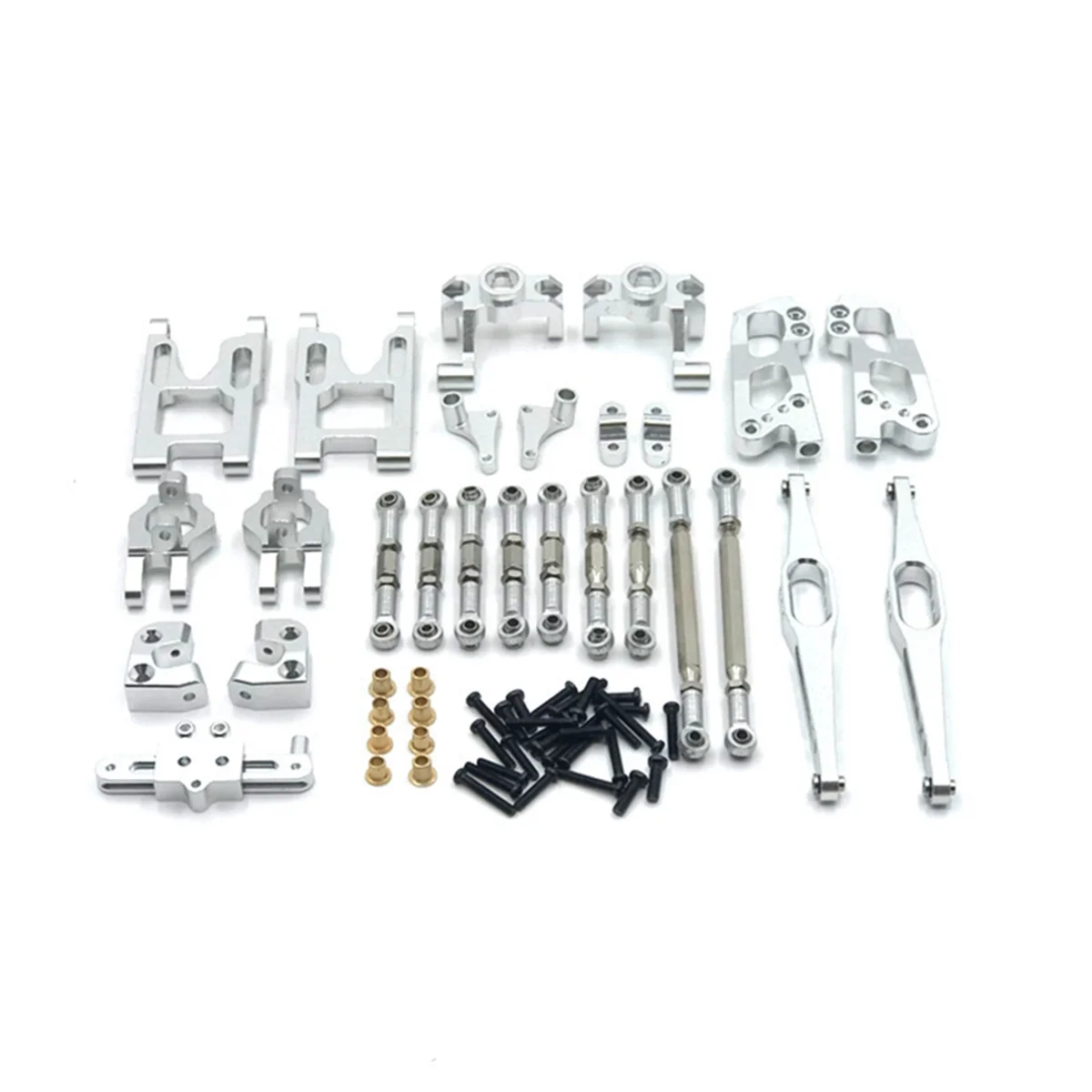 For 1/12 12428 12423 12427 RC Car Parts FY Model Upgraded Metal Parts Swing Arm Seat RC Car Parts Set, Silver
For 1/12 12428 12423 12427 RC Car Parts FY Model Upgraded Metal Parts Swing Arm Seat RC Car Parts Set, Silver