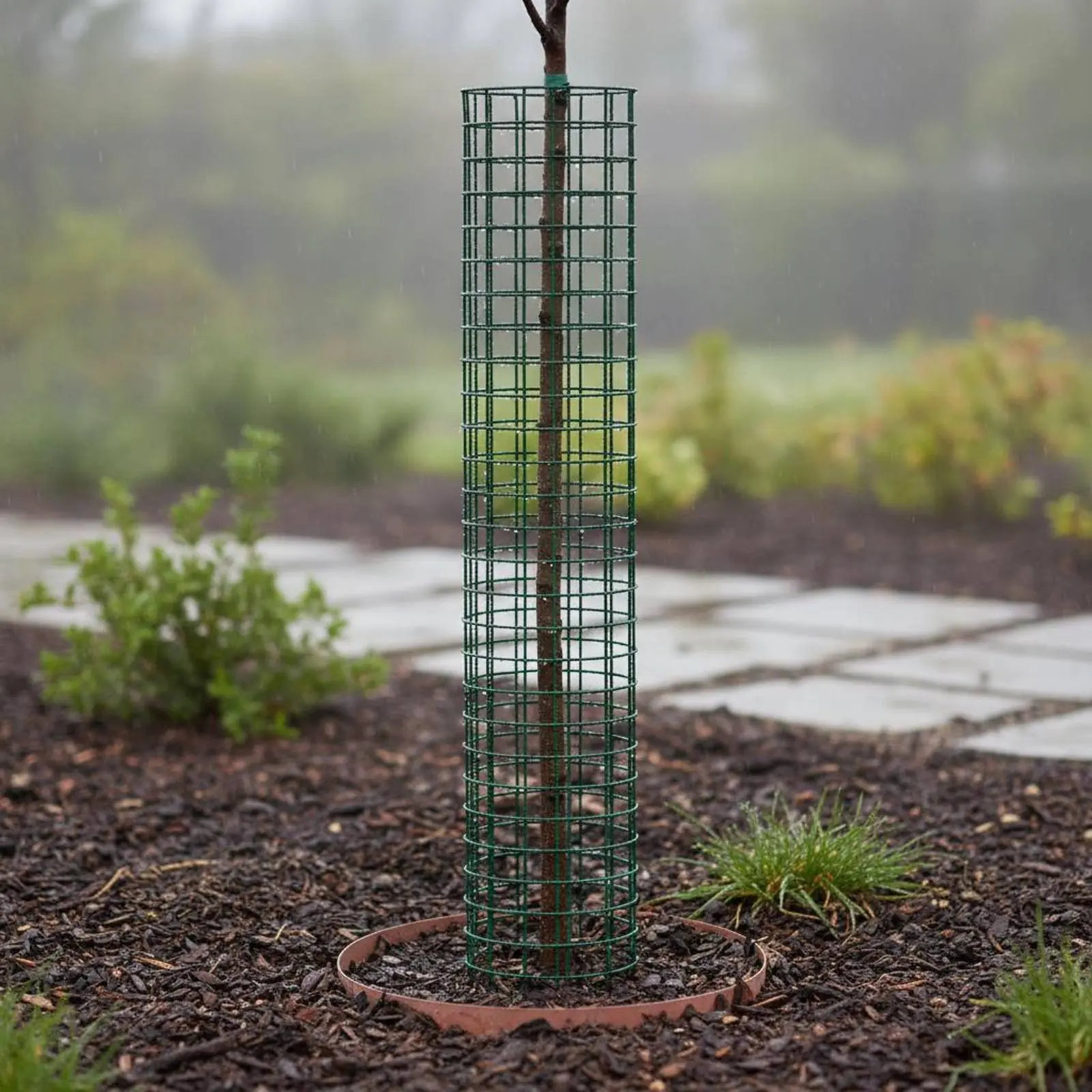 2 Pieces Tree Trunk Protector expandedGrid Metal Mesh Tree Guard Sapling Protector Dark Green Outdoor Protection Cut to Size
2 Pieces Tree Trunk Protector expandedGrid Metal Mesh Tree Guard Sapling Protector Dark Green Outdoor Protection Cut to Size