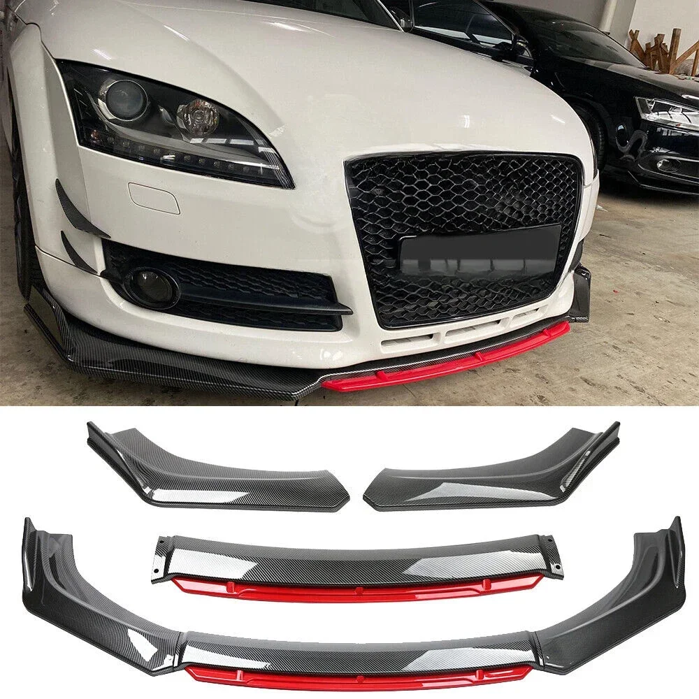 Car Front Bumper Blade Lip for Audi A4 S4 A6 S6 Wagon Awant B6 B7 B8 Splitter Diffuser Lower Spoiler Body Kit Tuning
Car Front Bumper Blade Lip for Audi A4 S4 A6 S6 Wagon Awant B6 B7 B8 Splitter Diffuser Lower Spoiler Body Kit Tuning