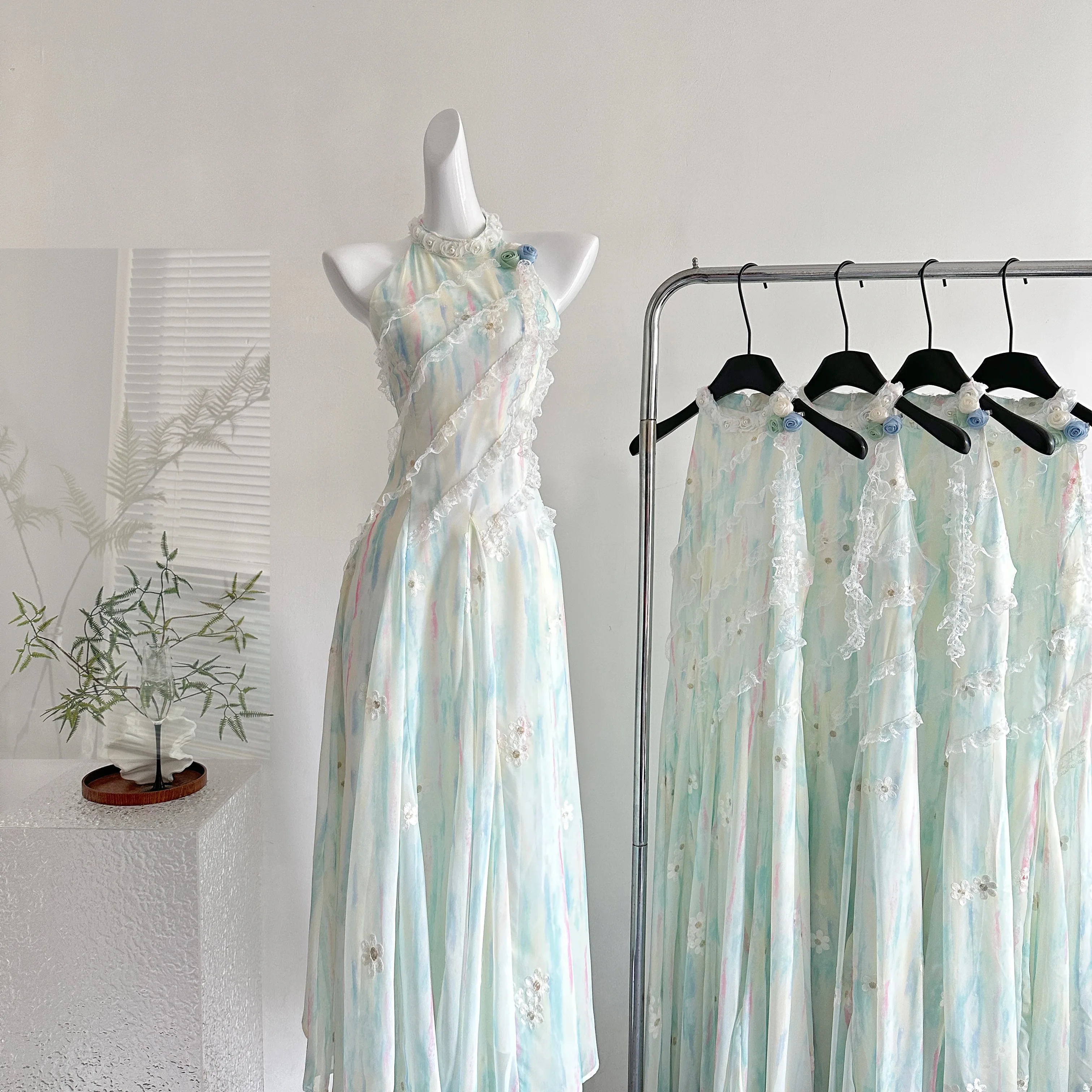 Summer Women French Vintage Shoujo 2000s Maxi Dress Sleeveless Frock A-line Tie Dye One-Piece Evening Party Coquette Gyaru Prom
Summer Women French Vintage Shoujo 2000s Maxi Dress Sleeveless Frock A-line Tie Dye One-Piece Evening Party Coquette Gyaru Prom