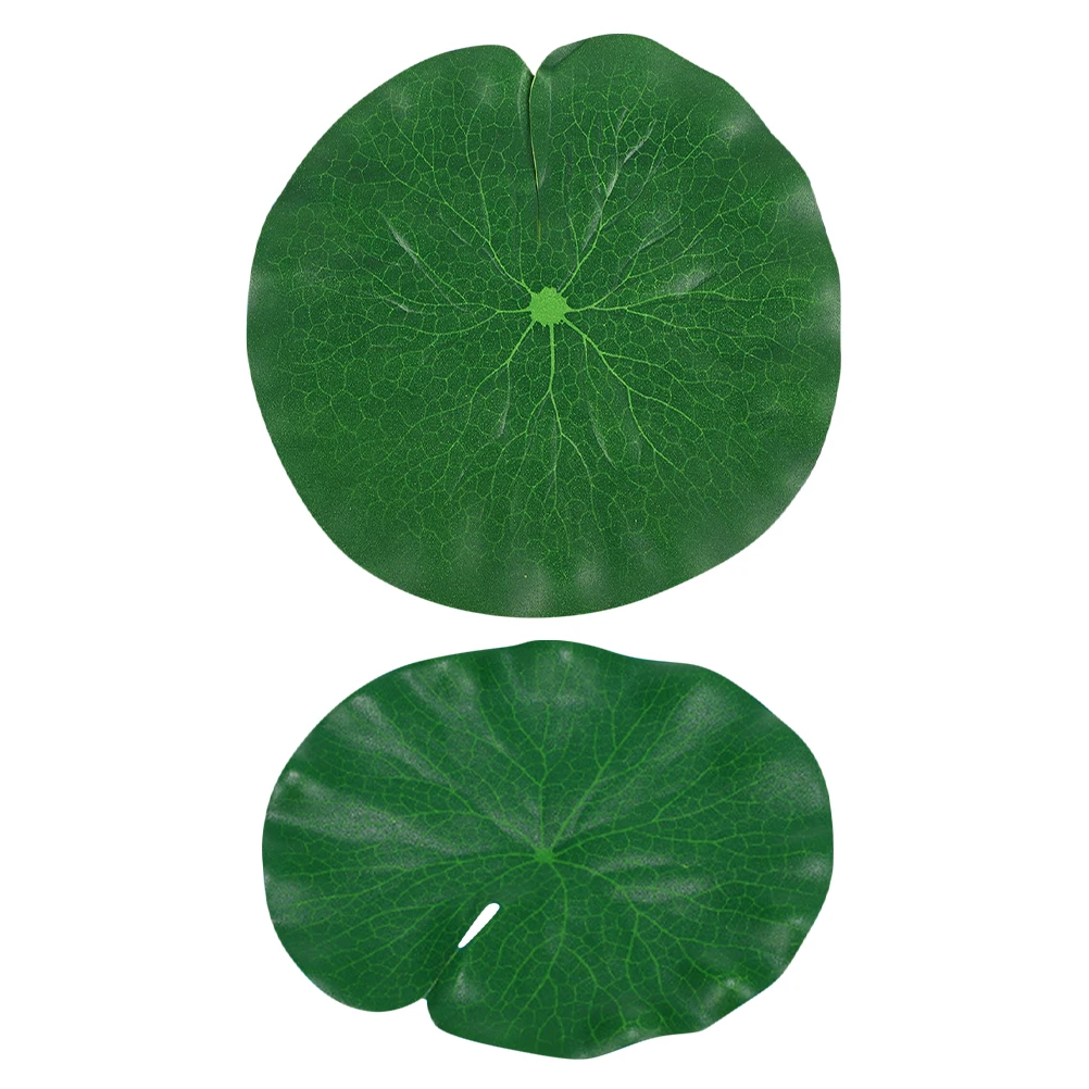 2Pcs EVA Simulation Lotus Leaves Floating Decorations for Fish Tank Pond Garden Realistic Artificial Foliage Long Stems Durable
2Pcs EVA Simulation Lotus Leaves Floating Decorations for Fish Tank Pond Garden Realistic Artificial Foliage Long Stems Durable