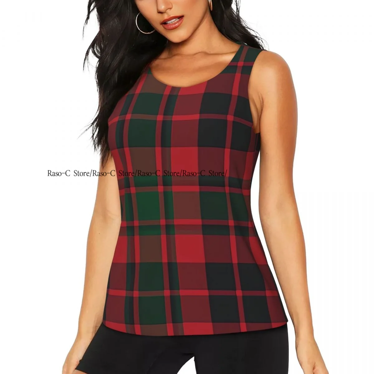Women Sport tank Tops Loose Yoga Tops Quick Dry Workout Sport Tops Christmas Plaid Tartan Pattern Fitness Sport Yoga Shirt
Women Sport tank Tops Loose Yoga Tops Quick Dry Workout Sport Tops Christmas Plaid Tartan Pattern Fitness Sport Yoga Shirt