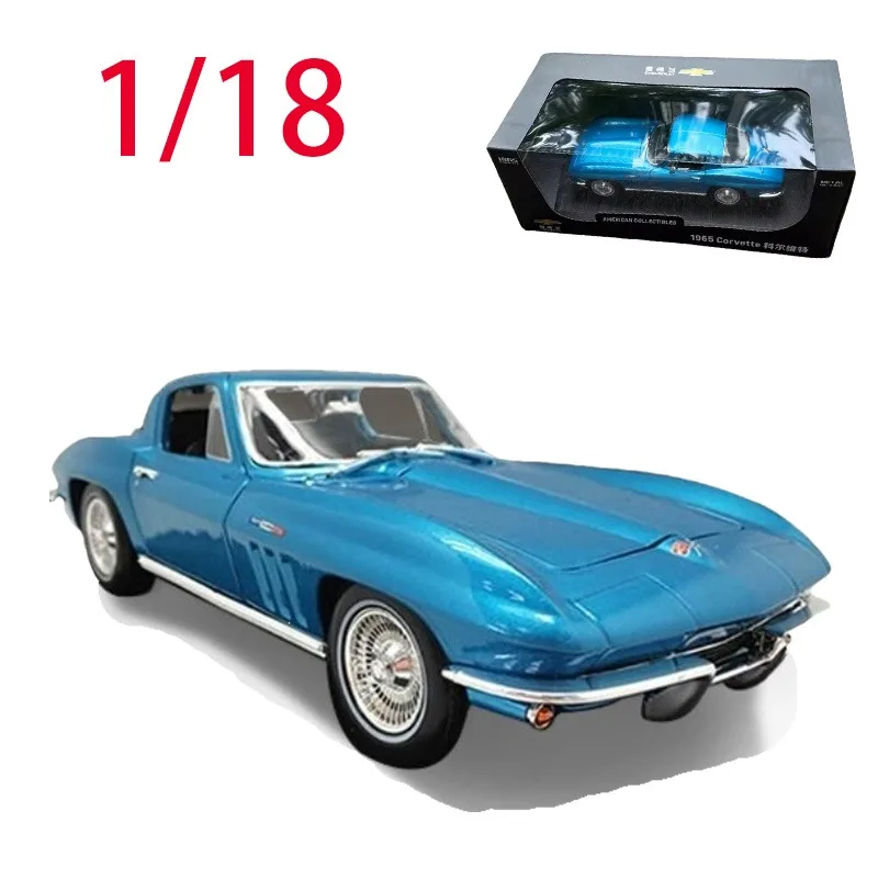 Diecast 1/18 Scale Chevrolet Alloy Car Model Chevrolet Corvette Sardine Play Vehicles Toys for Boys Original Box
Diecast 1/18 Scale Chevrolet Alloy Car Model Chevrolet Corvette Sardine Play Vehicles Toys for Boys Original Box