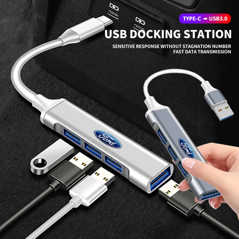 Автомобильное зарядное устройство USB-концентратор 4 в 1, кабель питания типа C, автомобильные аксессуары для Ford Fiesta Focus mk3 Mondeo mk4 Mustang Ranger Kuga ST
Автомобильное зарядное устройство USB-концентратор 4 в 1, кабель питания типа C, автомобильные аксессуары для Ford Fiesta Focus mk3 Mondeo mk4 Mustang Ranger Kuga ST