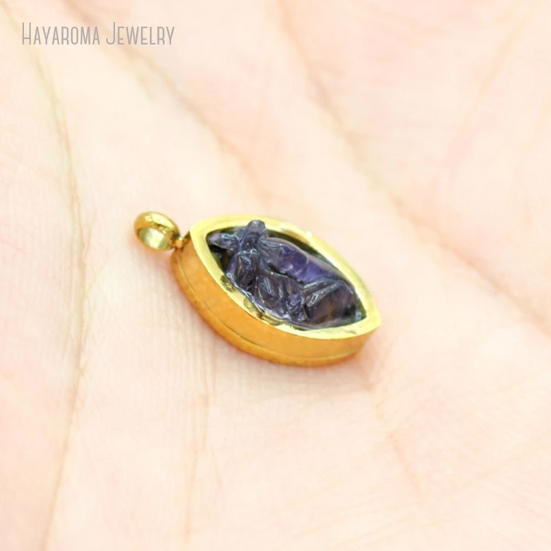 5Pcs Pendant Jewelry Copper Religious Eye Gold Color Metal Amethyst Crystal Wholesale Charms
5Pcs Pendant Jewelry Copper Religious Eye Gold Color Metal Amethyst Crystal Wholesale Charms