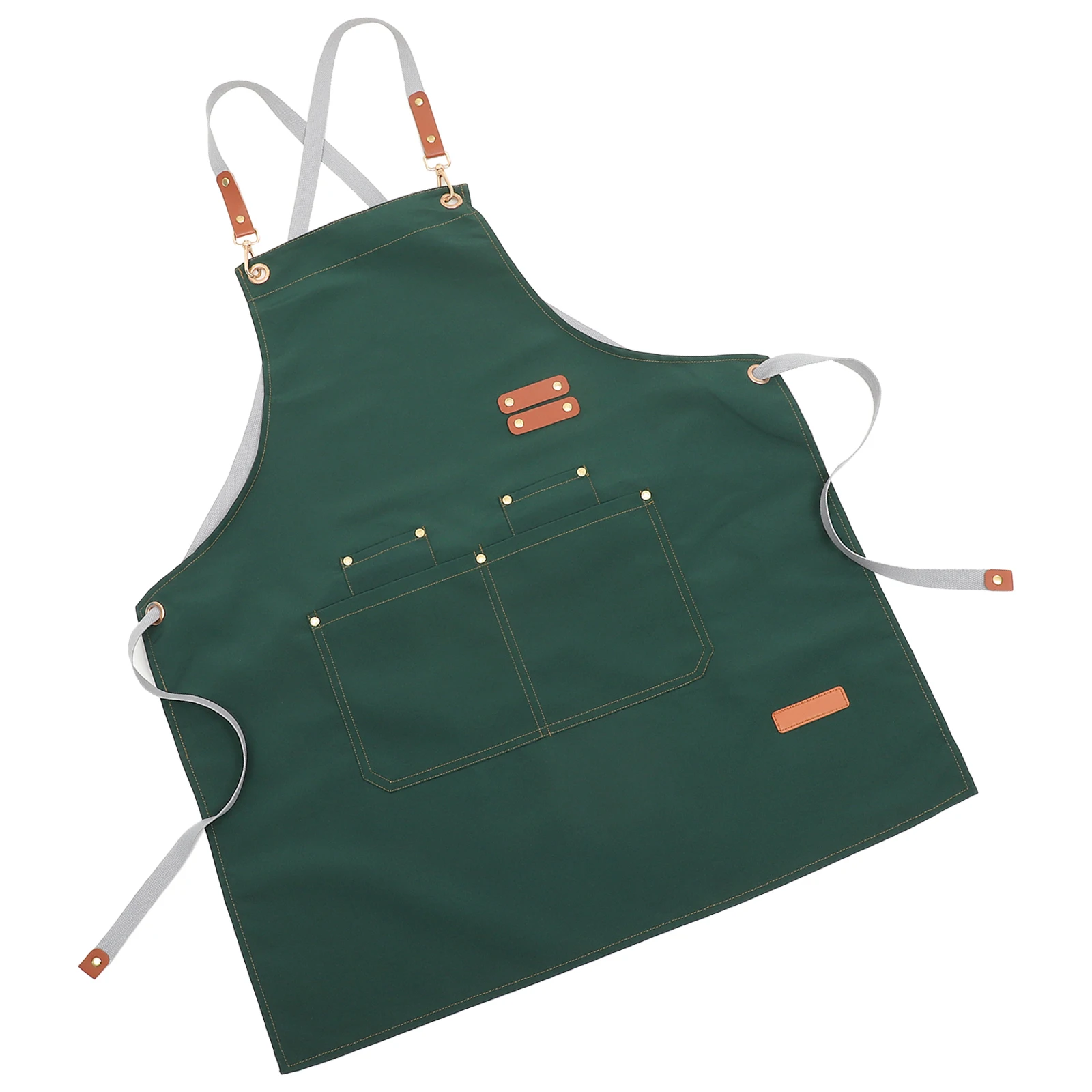 1pc Waterproof Canvas Oil Proof Kitchen Cooking Protector Reusable Chef Apron Baking Bbq Work Apron Adjustable Strap Grease
1pc Waterproof Canvas Oil Proof Kitchen Cooking Protector Reusable Chef Apron Baking Bbq Work Apron Adjustable Strap Grease
