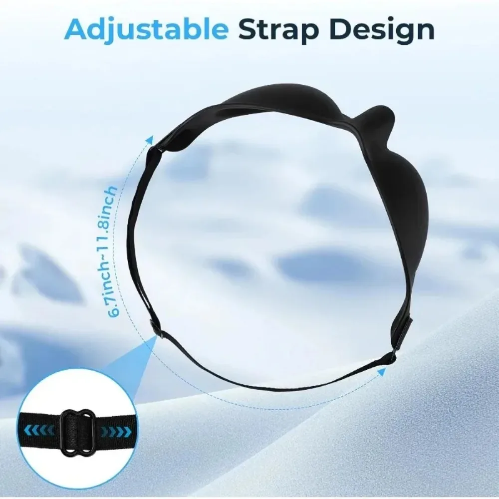 3D Stereo Silicone Eye Mask, Zero Pressure, Light Blocking, Odorless, Relieve Fatigue, Comfort Sleep Mask for All
3D Stereo Silicone Eye Mask, Zero Pressure, Light Blocking, Odorless, Relieve Fatigue, Comfort Sleep Mask for All