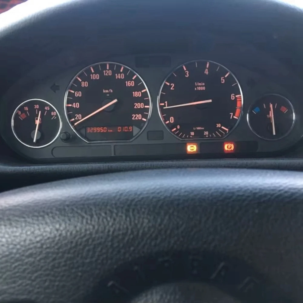 Кольцо циферблата датчика спидометра, кольцо приборной панели для BMW E36, серия 3, 1994-1999 годов, только со спидометром VDO-A67F
Кольцо циферблата датчика спидометра, кольцо приборной панели для BMW E36, серия 3, 1994-1999 годов, только со спидометром VDO-A67F