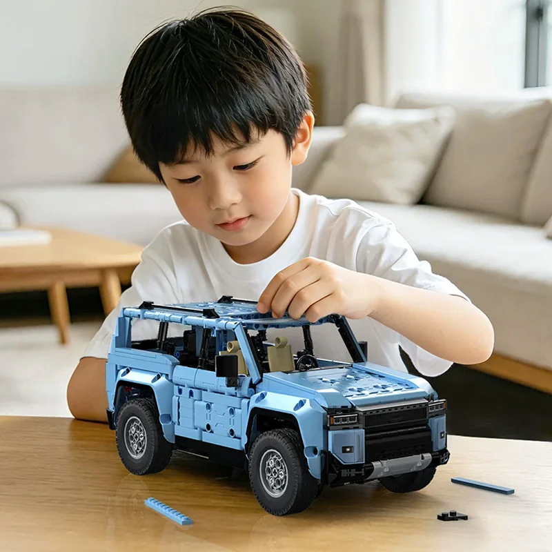 586PCS Remote Control Off Road Vehicle Building Blocks Kit DIY Cada Bricks Car Model Toys for Boys Birthday Gifts
586PCS Remote Control Off Road Vehicle Building Blocks Kit DIY Cada Bricks Car Model Toys for Boys Birthday Gifts