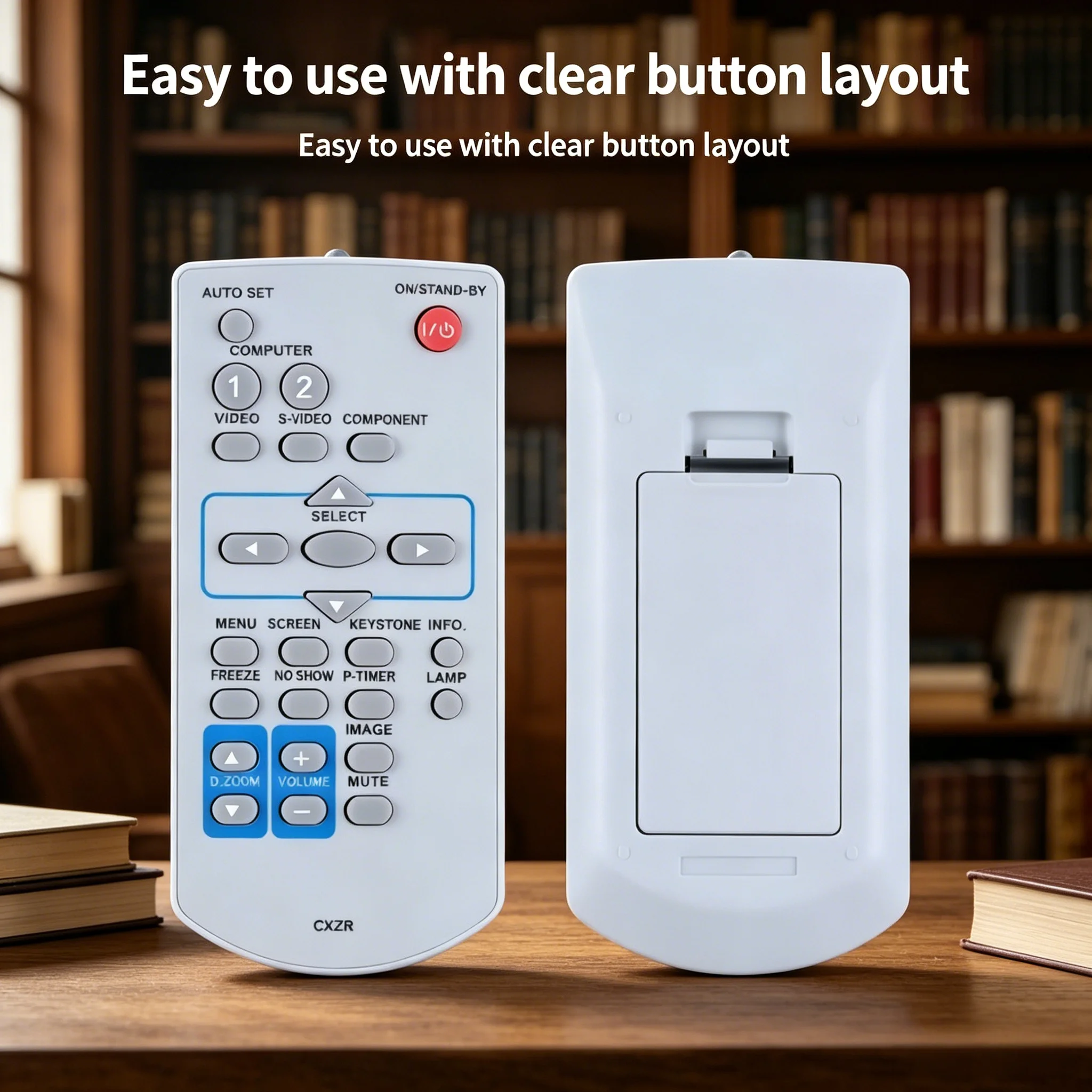 CXZR Replacement Projector Remote Control for Sanyo PLC-XK2200 PLC-XE33 PLC-XW200 PLC-XW200K PLC-XW250
CXZR Replacement Projector Remote Control for Sanyo PLC-XK2200 PLC-XE33 PLC-XW200 PLC-XW200K PLC-XW250