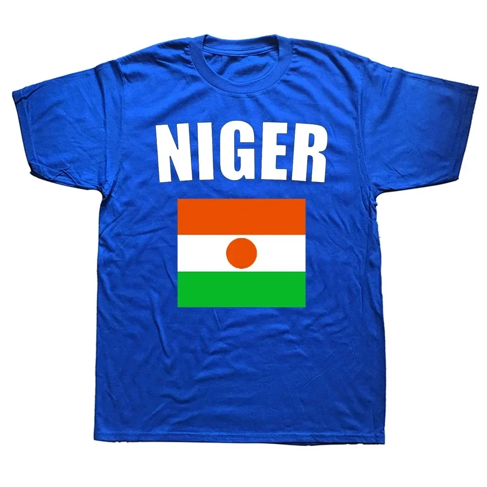 Summer trendy men's clothing, Niger flag casual sports T-shirt, 100% pure cotton, comfortable for daily outings
Summer trendy men's clothing, Niger flag casual sports T-shirt, 100% pure cotton, comfortable for daily outings