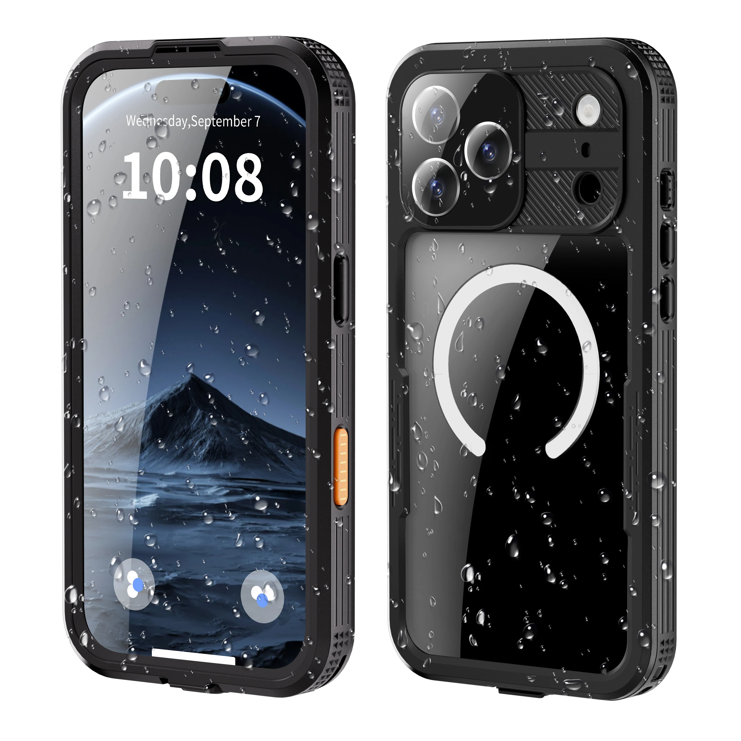 Anti vibration and dustproof IP68 waterproof phone case suitable for Apple 17 16 Pro Max/17Air durable swimming protection cover
Anti vibration and dustproof IP68 waterproof phone case suitable for Apple 17 16 Pro Max/17Air durable swimming protection cover