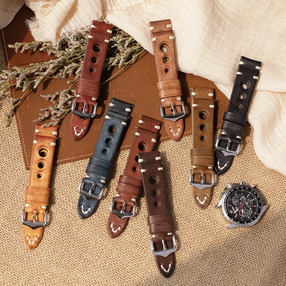 Vintage First Layer Cowhide Watch Strap Brown 20mm 22mm 24mm Handmade Genuine Leather Women Men Watch Band for Seiko Belt
Vintage First Layer Cowhide Watch Strap Brown 20mm 22mm 24mm Handmade Genuine Leather Women Men Watch Band for Seiko Belt
