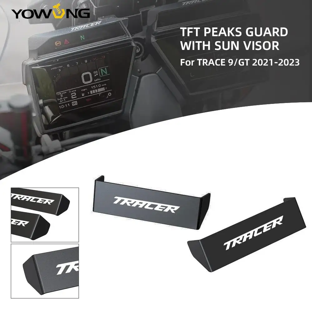 2023 Motorcycle TFT Peaks Guard with sun visor Instrument Hat Sun Meter Cover Guard For Yamaha Trace 9 GT 2021-2023 Trace9 T9 gt
2023 Motorcycle TFT Peaks Guard with sun visor Instrument Hat Sun Meter Cover Guard For Yamaha Trace 9 GT 2021-2023 Trace9 T9 gt