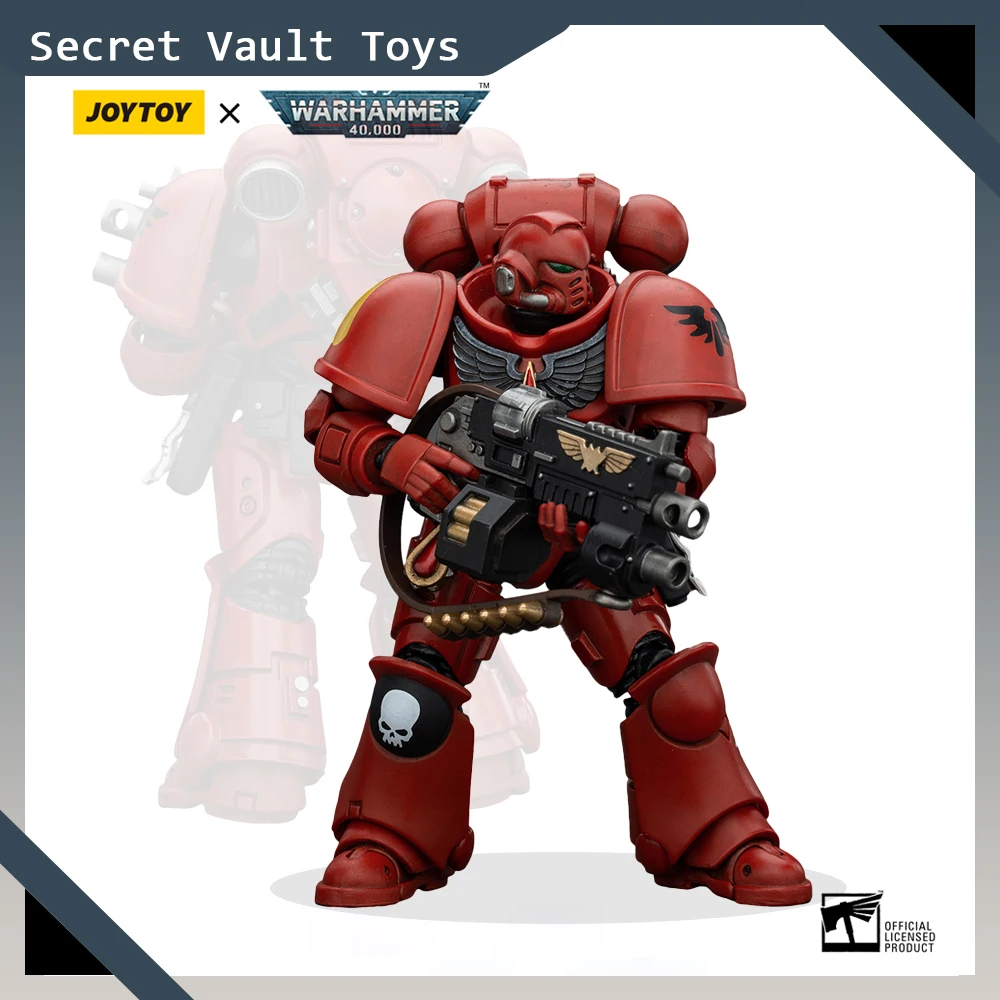JOYTOY Warhammer 40K 1/18 Blood Angels Intercessors Action Figure Articulated Anime Statue Collectible Model Desktop Decorat Toy
JOYTOY Warhammer 40K 1/18 Blood Angels Intercessors Action Figure Articulated Anime Statue Collectible Model Desktop Decorat Toy