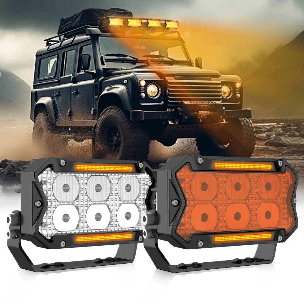 5-inch 1 Pair Off-road Spotlight Multifunction Led DRL Work Light for Jeep Truck 4x4 SUV ATV Motorcycle Headlight Driving Lights
5-inch 1 Pair Off-road Spotlight Multifunction Led DRL Work Light for Jeep Truck 4x4 SUV ATV Motorcycle Headlight Driving Lights