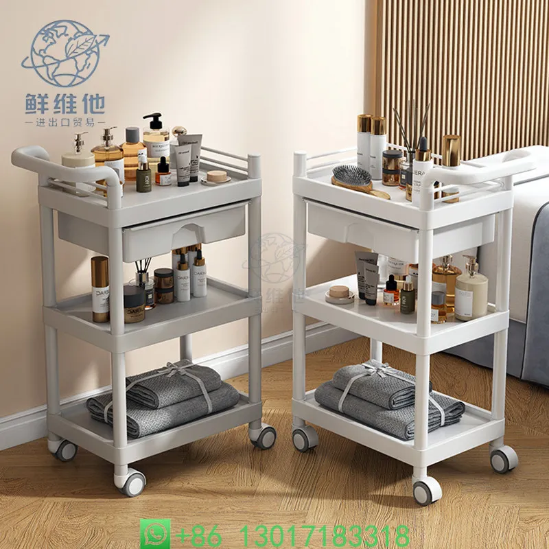 Salon Beauty Trolley Multi Functional Storage Cart Mobile Tool Organizer for Spa and Clinic Use
Salon Beauty Trolley Multi Functional Storage Cart Mobile Tool Organizer for Spa and Clinic Use