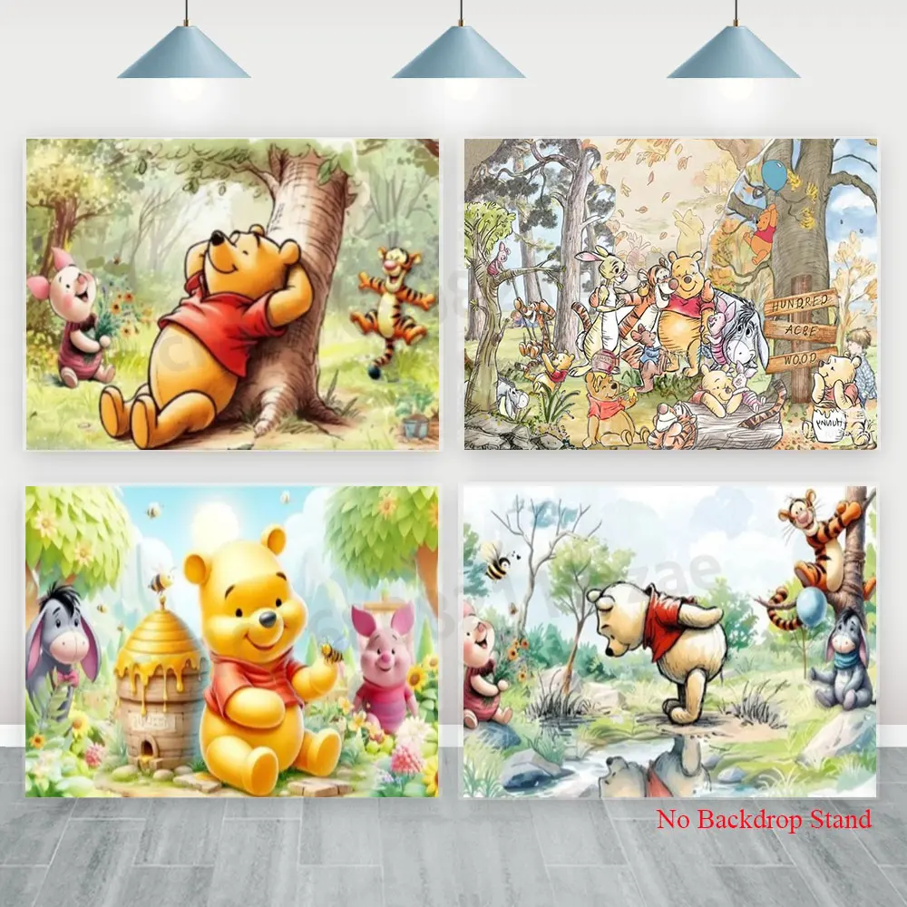 Winnie the Pooh Children Photography Cover Banner 1st Newborn Baby Shower Girl Boys Birthday Party Decor Photo Background Props
Winnie the Pooh Children Photography Cover Banner 1st Newborn Baby Shower Girl Boys Birthday Party Decor Photo Background Props
