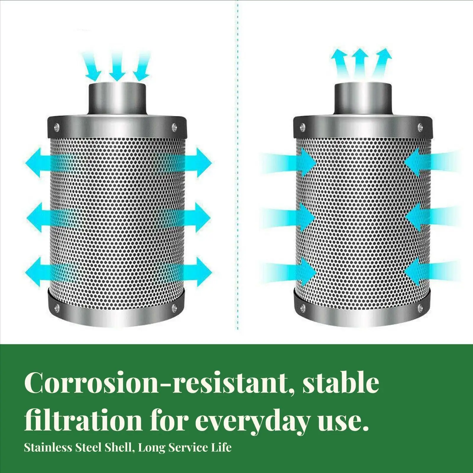 Stainless Steel Grow Tent Ventilation Kit with 6 Inch Inline Fan and Carbon Filter for Air Quality Improvement
Stainless Steel Grow Tent Ventilation Kit with 6 Inch Inline Fan and Carbon Filter for Air Quality Improvement