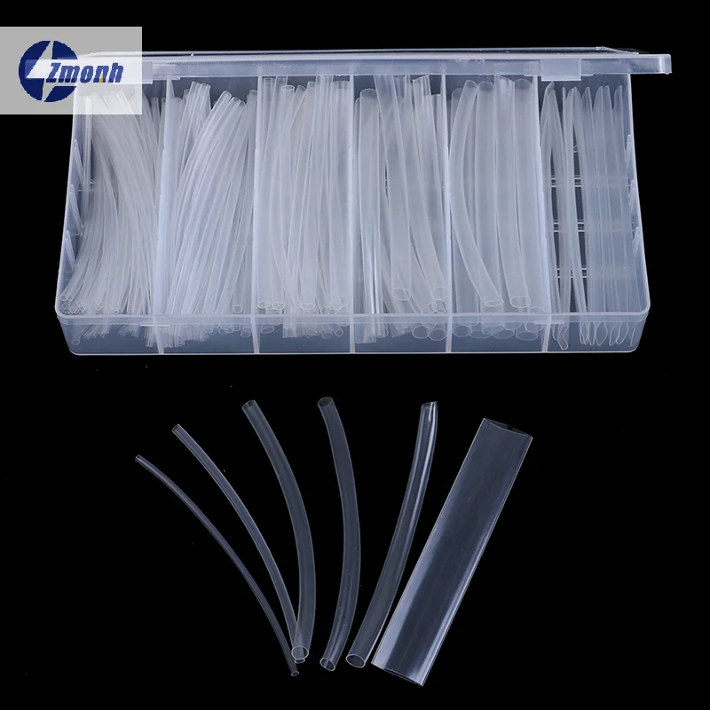 New!150Pcs 100mm 2:1 Heat Shrink Tubing Polyolefin Transparent Tube Sleeving DIY Wrap Wire Repair Cable Protecctor
New!150Pcs 100mm 2:1 Heat Shrink Tubing Polyolefin Transparent Tube Sleeving DIY Wrap Wire Repair Cable Protecctor