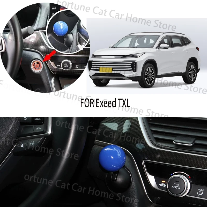 FOR EXEED TXL car BUTTON START Modification of pull rod decorative ball All metal ball tie rod Circular decorative cover
FOR EXEED TXL car BUTTON START Modification of pull rod decorative ball All metal ball tie rod Circular decorative cover