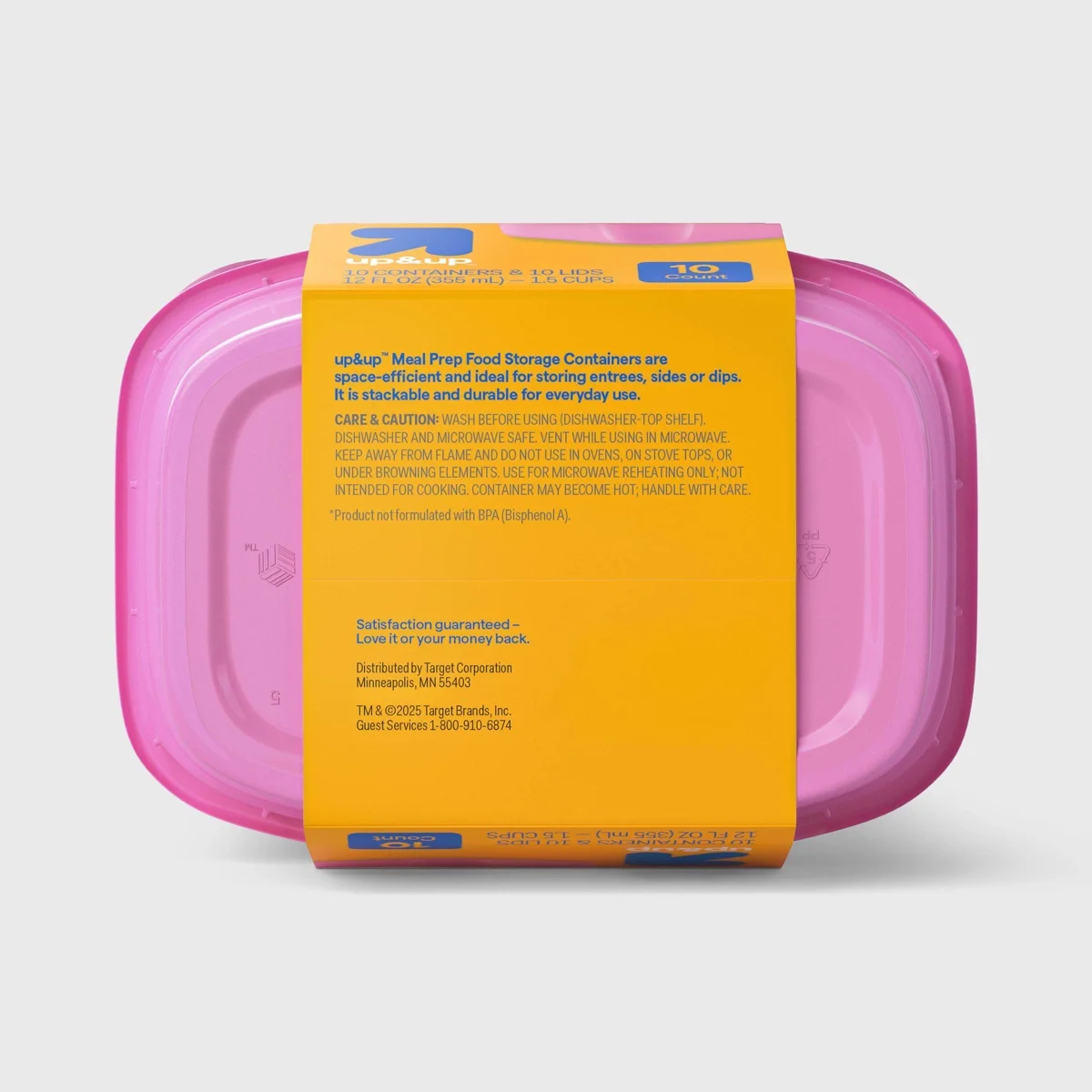Food Storage Containers Deli/Snack - 12oz/10pk - Pink - up&up
Food Storage Containers Deli/Snack - 12oz/10pk - Pink - up&up