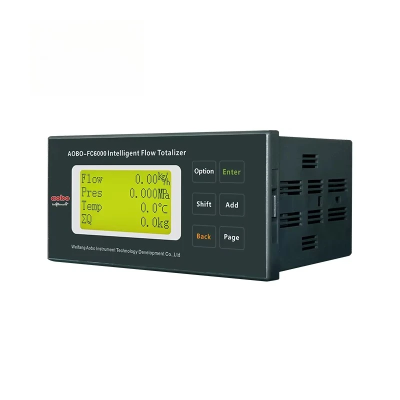 AOBO Customizable Total Control System Flow Meter Paperless Recorder and Flow Totalizer Transmitter