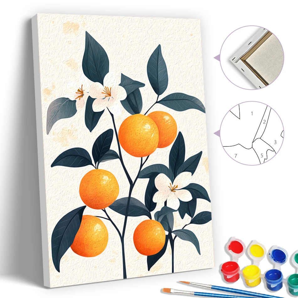SDOYUNO Simple Painting By Numbers Arts Crafts Watercolor Pictures 20X30cm With Frame Fruit tree branches Adult Coloring Drawing
SDOYUNO Simple Painting By Numbers Arts Crafts Watercolor Pictures 20X30cm With Frame Fruit tree branches Adult Coloring Drawing