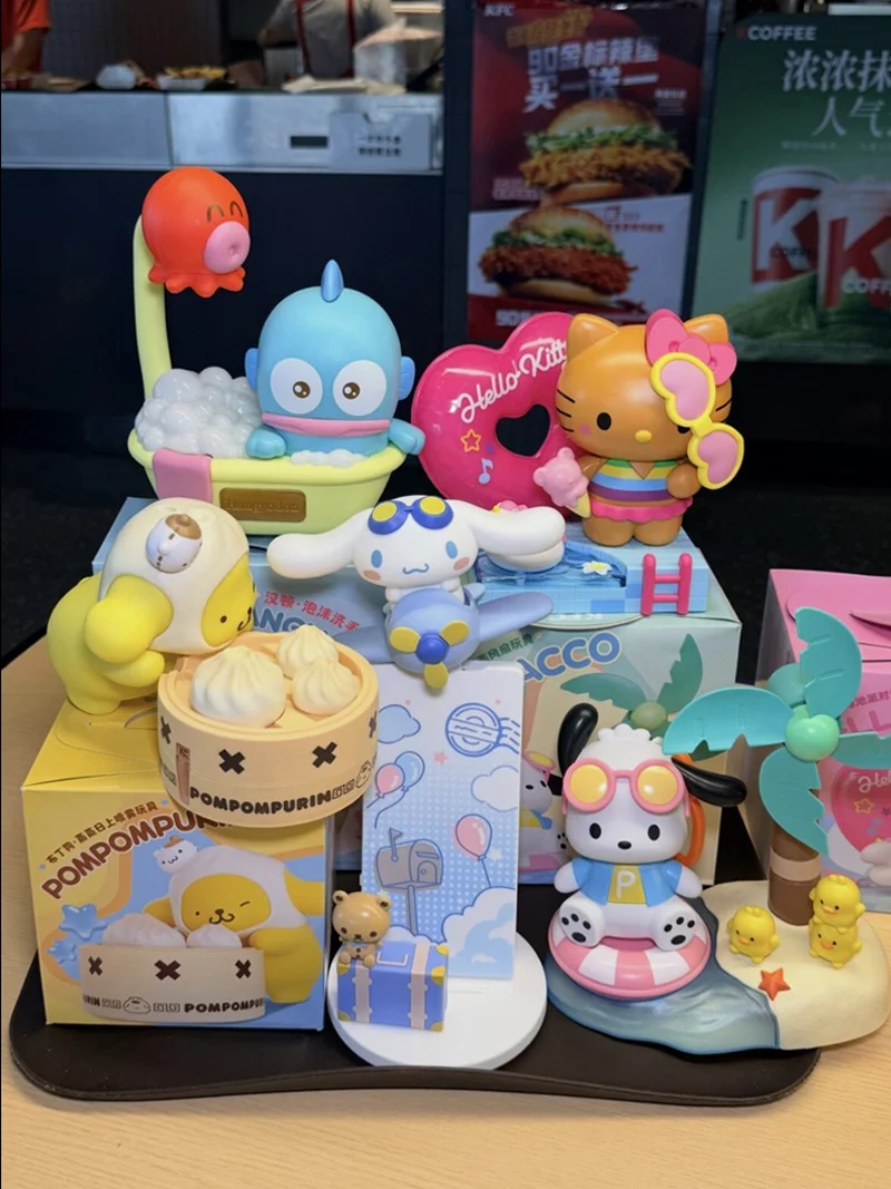 Genuine Sanrio Hellokitty Cinnamoroll Hangyodon My Melody & Kuromi Walkie-Talkie Ambient Lighting Happy Holiday Collectibles Toy
Genuine Sanrio Hellokitty Cinnamoroll Hangyodon My Melody & Kuromi Walkie-Talkie Ambient Lighting Happy Holiday Collectibles Toy
