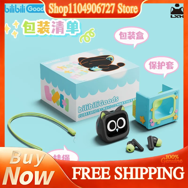 Bilibili Goods Anime Gaming Headphones Lcd Touch Screen The Legend Of Luo Xiaohei Cubeface Cute Charging Case Birthday Gift
Bilibili Goods Anime Gaming Headphones Lcd Touch Screen The Legend Of Luo Xiaohei Cubeface Cute Charging Case Birthday Gift