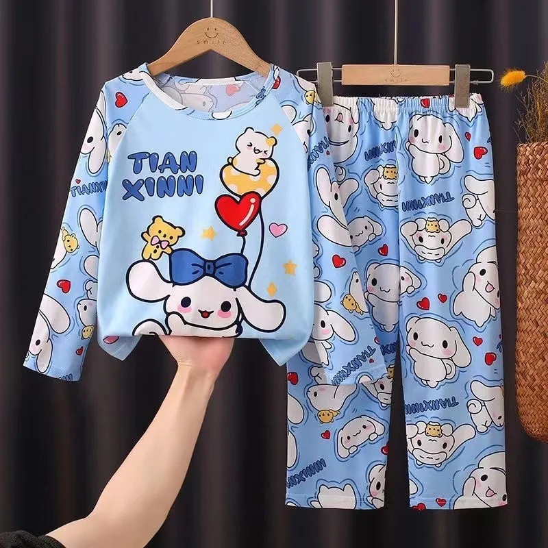 2pcs children's pajamas long sleeves Hello Kitty sanrio thin baby cartoon summer Autumn children boys girls home clothes set
2pcs children's pajamas long sleeves Hello Kitty sanrio thin baby cartoon summer Autumn children boys girls home clothes set