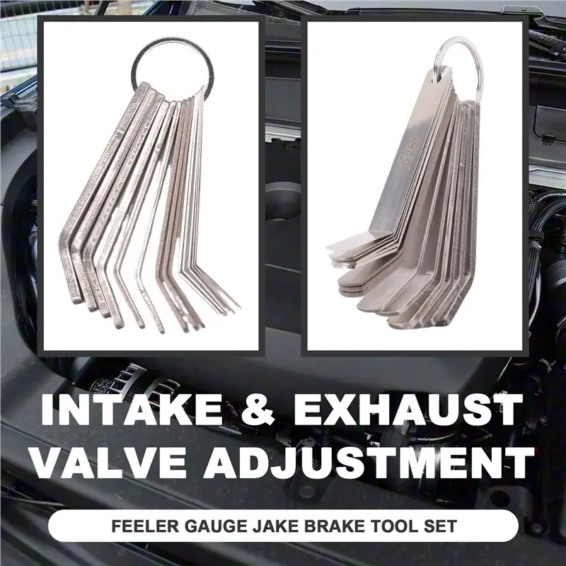 A33K-For Volve Engine Tools- Feeler Gauge& Jake Brake Tool Set For Mack MP7 MP8 MP10 D12 D13 D16 Models(85111377 88880052 888800
A33K-For Volve Engine Tools- Feeler Gauge& Jake Brake Tool Set For Mack MP7 MP8 MP10 D12 D13 D16 Models(85111377 88880052 888800
