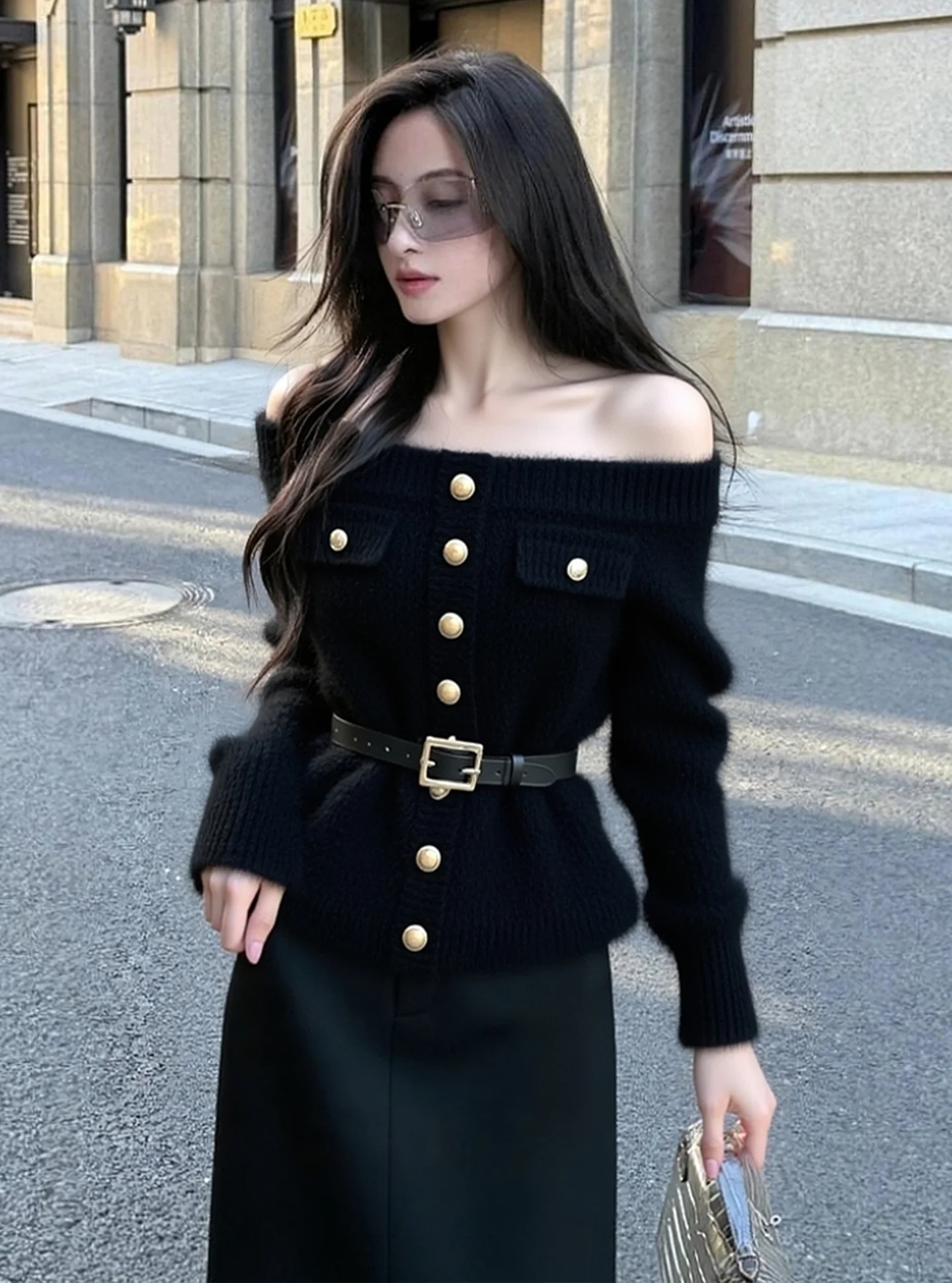 Женский свитер Ele Bla-rulder Thiened, весенне-осенний уникальный трикотаж Sli с застежкой на талии
Женский свитер Ele Bla-rulder Thiened, весенне-осенний уникальный трикотаж Sli с застежкой на талии