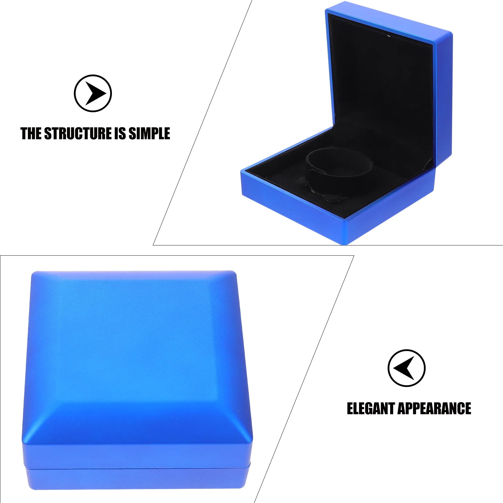 Compact LED Lighting Bracelet Box Classic Shape Lightweight Design Jewelry Organizer Gift Container Jewelry Boxes
Compact LED Lighting Bracelet Box Classic Shape Lightweight Design Jewelry Organizer Gift Container Jewelry Boxes