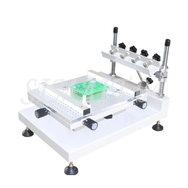 High Precision Screen Printing Table Manual Small Manual Printing Solder Paste Printing Machine SMT Steel Pcb
High Precision Screen Printing Table Manual Small Manual Printing Solder Paste Printing Machine SMT Steel Pcb