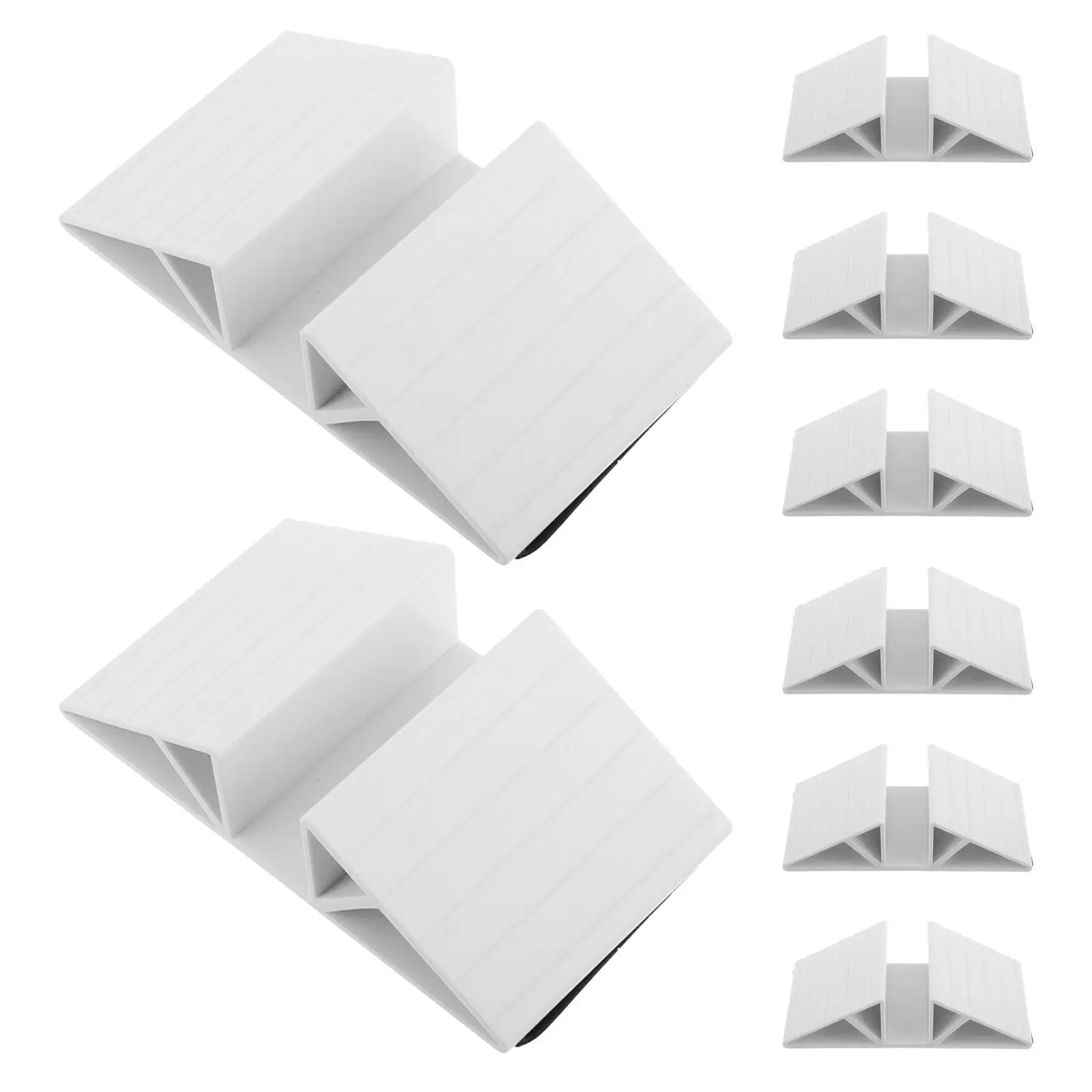 8Pcs Triangle Fence Support Feet for Kids Gate Stabilizer Reinforcement - ABS Plastic Child Safety Barrier Standalone Stairway
8Pcs Triangle Fence Support Feet for Kids Gate Stabilizer Reinforcement - ABS Plastic Child Safety Barrier Standalone Stairway