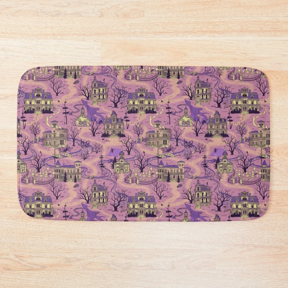 Haunted Village (Shocking Pink) Bath Mat DoorFor Entrance Door Bathroom Slip Bathroom Use Bathroom Rugs Mat
Haunted Village (Shocking Pink) Bath Mat DoorFor Entrance Door Bathroom Slip Bathroom Use Bathroom Rugs Mat