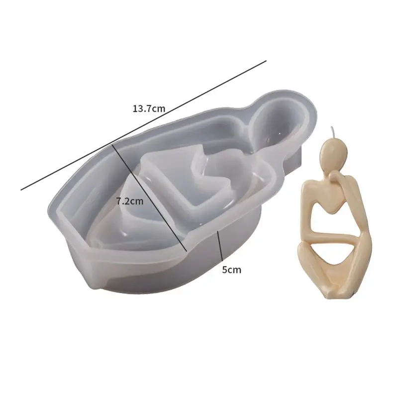 HOT new 3PCS Thinkers Portrait Ornaments Epoxy Resin Silicone Mold Simple European Abstract Body Candle Mold Resin Silicone Mold
HOT new 3PCS Thinkers Portrait Ornaments Epoxy Resin Silicone Mold Simple European Abstract Body Candle Mold Resin Silicone Mold